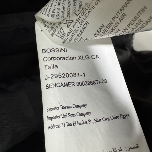 Bossini Women’s Size Small Black Quilted Zip Front Casual Puffer Vest Jacket - Picture 7 of 7